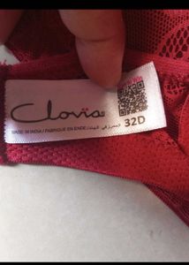 Red Lace Bra