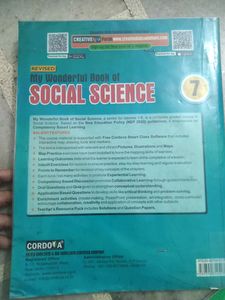 My Wonderful Book Of Social Science Class 7th