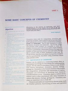 Chemistry Textbook - Class XI Part 1