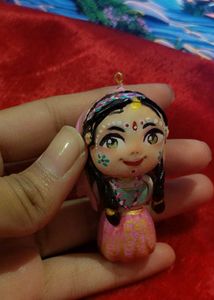 ✨ cutest Radha Rani Keychain/Figurine ✨