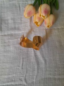Gold Plated Chunky Cuff Bracelet