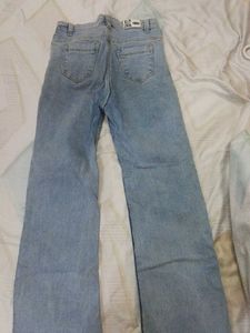 Light Wash Flare Jeans