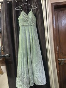 Vintage Mint Green Prom Dress