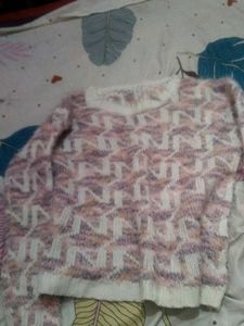 Patterned Pullover Sweater