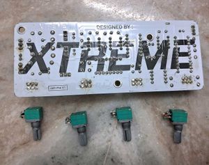 Indian Xtreme Audio Mid Bass Treble Board