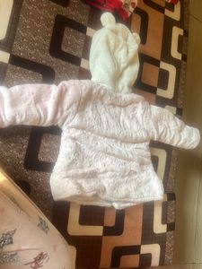 Party Wear Woollen Huddiee Suit For Baby Gir