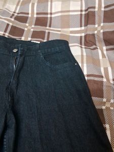 Black Wide Leg Jean&#39;s