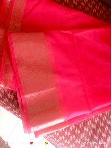 Elegant Red Saree