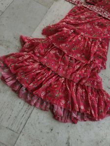 very beautiful ready to wear saree 🌺🌸