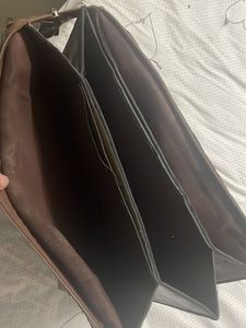 Original Prada Brown Leather Handbag