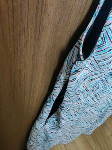 Patterned Sleeveless Dress