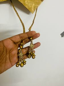 Premium Costly Golden Silk Stitched Blouse