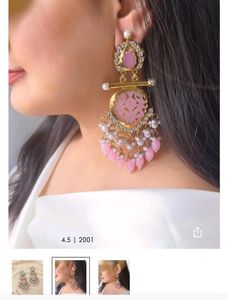 Cutwork Chandbali Earrings From Ishhaara
