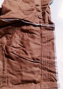 Coffee Colour Net Lahenga