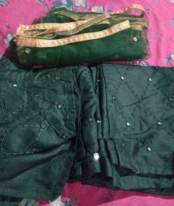 Green Kurta Set