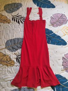 Red Midi Dress