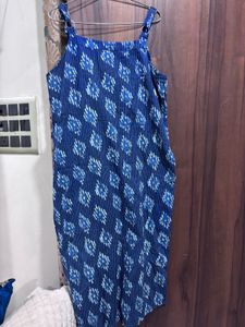 Stylish Blue Printed Kurta