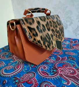 Rust Leopard Print Sling New 🆕👌👌👌