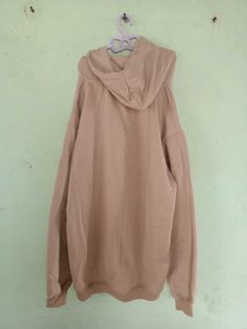 New Beige Colour Bunny Printed Stylish Hoodie