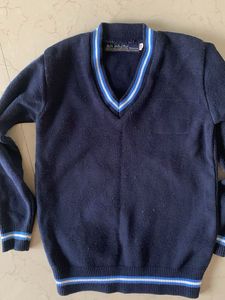 Navy Blue Kids Pullover Sweater 4-6 years