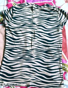 Zebra Print Tee
