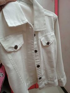White Denim Jacket