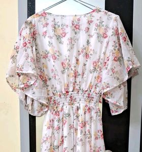 Floral Coquette Maxi Dress