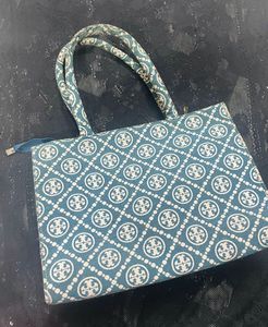 Blue Box Tote Bag