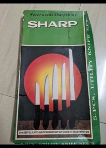 Sharp 5-Piece Utility Knife Set