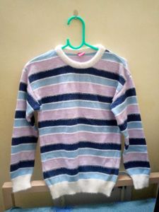 Striped Knit Sweater
