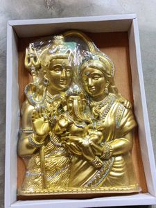 Shiva Parvati Ganesha Idol