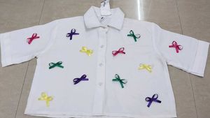 🎀Korean Bow Summer Shirt😍