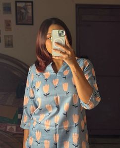 Floral Print Women's Tunic