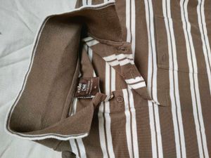 Striped Brown T-Shirt