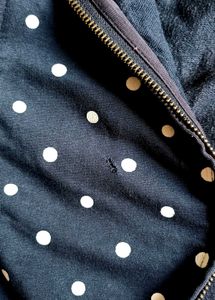 Polka Dot Bomber Jacket