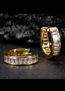 GOLD PLATED CRYSTAL EARRINGS🤩