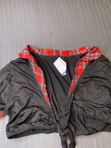 Baddie Cosplay wrap Top