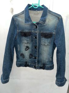 Woman Party Wear Denim Jacket!!!