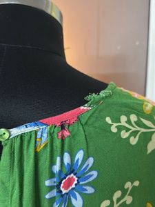 YESSICA Floral Anti-Fit Green Dress✨