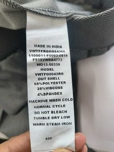 Office Wear Grey Pants Van Heusen