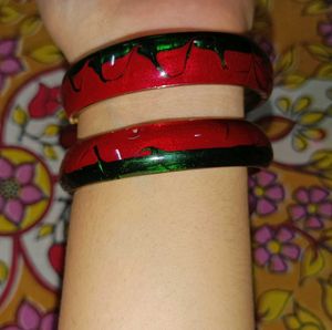 Bangles - Red &amp; Green