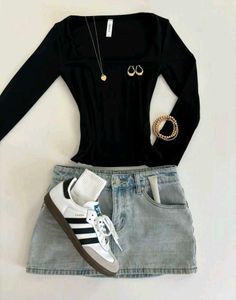Black Long Sleeve Top