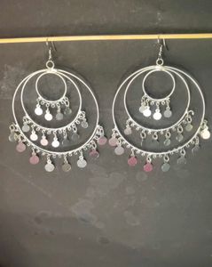 Silver Statement Earrings