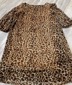 Cheetah Printed Top
