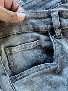 Metronaut Grey Skinny Denim Jeans