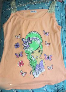 Kids Girl Beautiful Top And Trouser