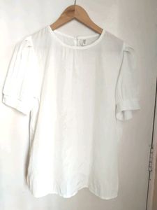 Beautiful Korean White Top