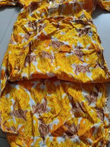 Yellow Kurti