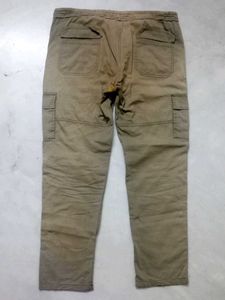 Khaki Cargo Joggers