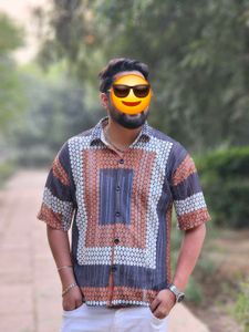 Zara Store Crochet Shirt